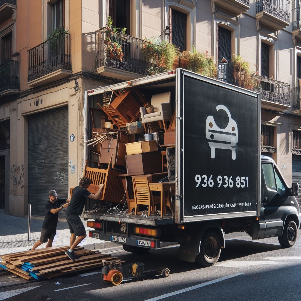 Reciclaje responsable durante el vaciado de pisos