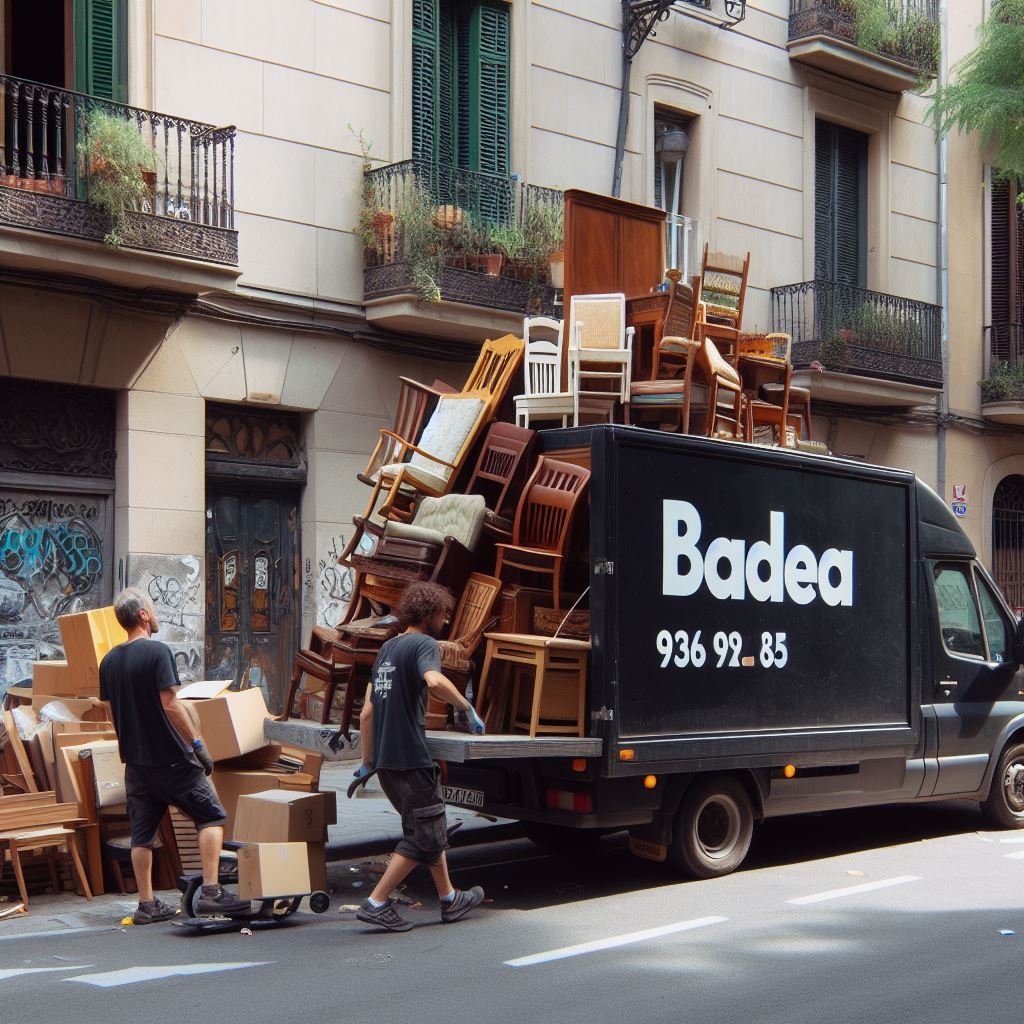 Recogida y reciclaje de muebles en Terrassa