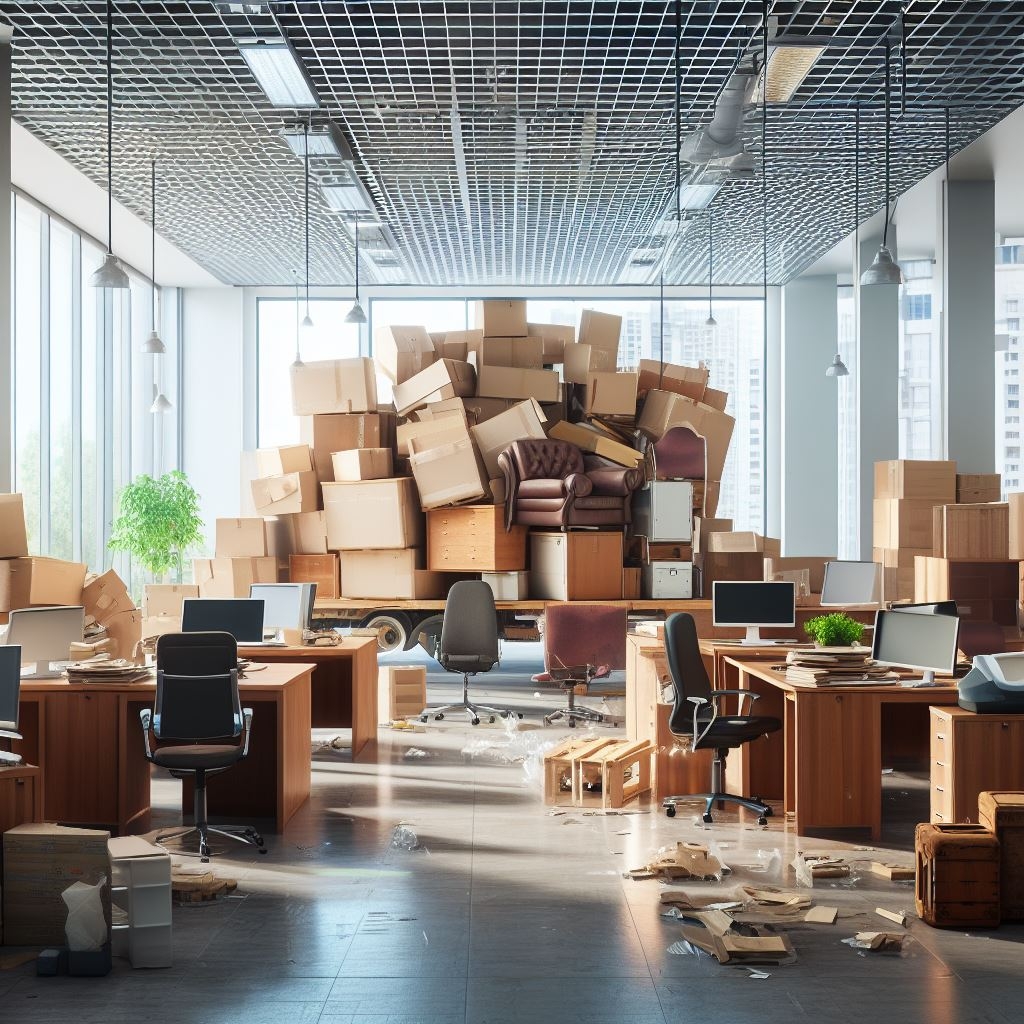 Vaciar oficinas y despachos en Badalona tarifas