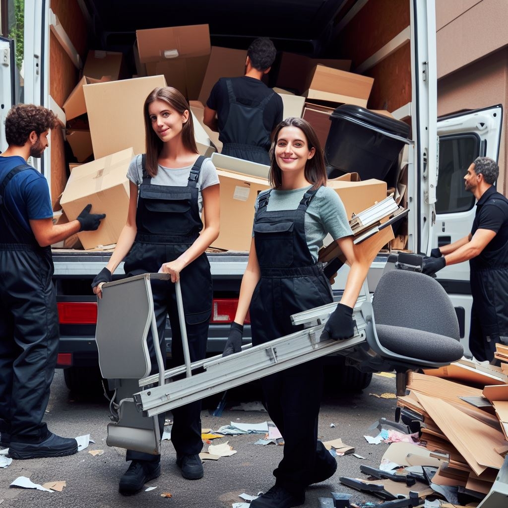 Profesionales a cargo del vaciado de tu oficina en Vic