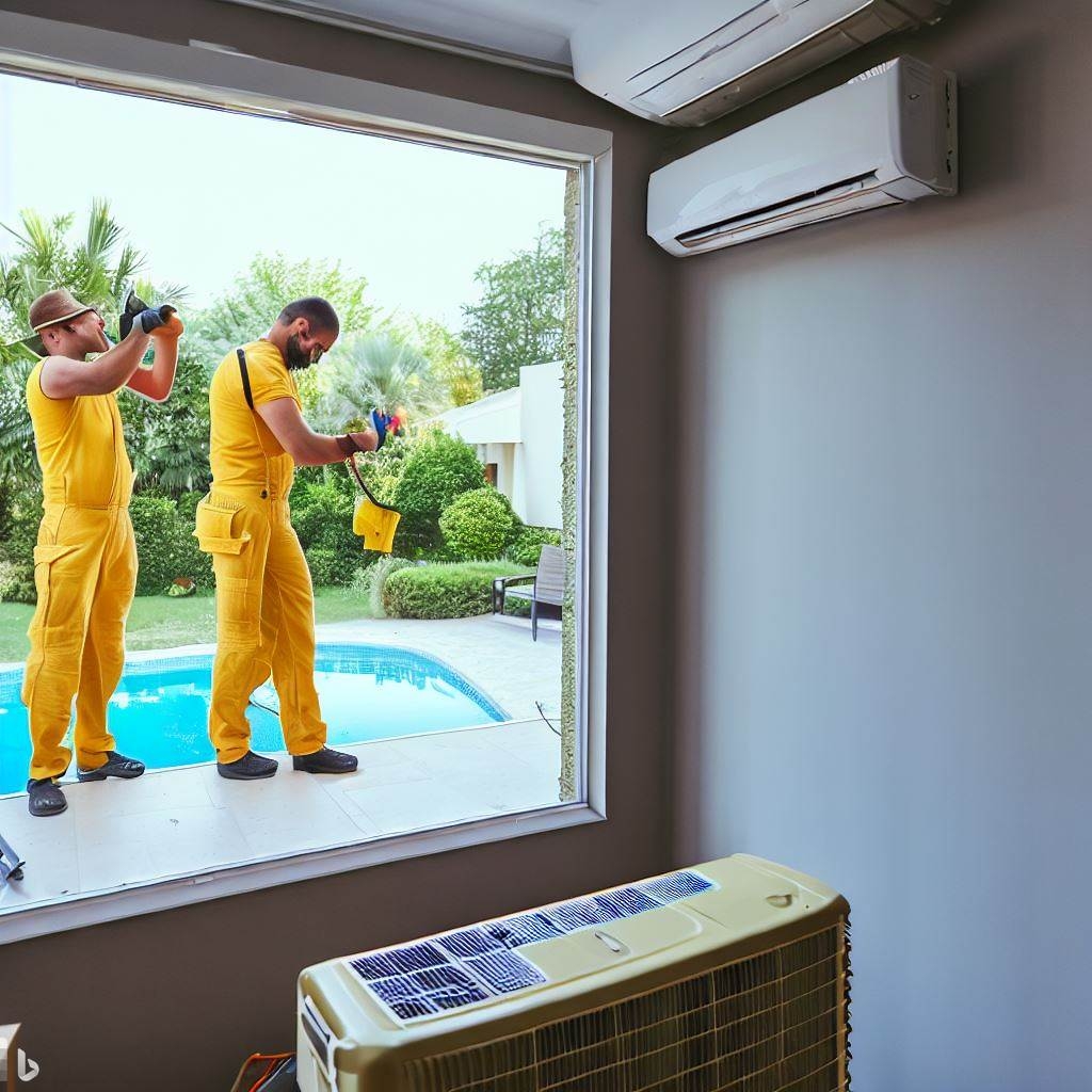 Aire acondicionado con instalacion en Santa Maria de la Alameda 