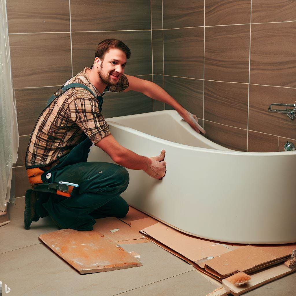Cambio de bañera por plato de ducha Porqueres