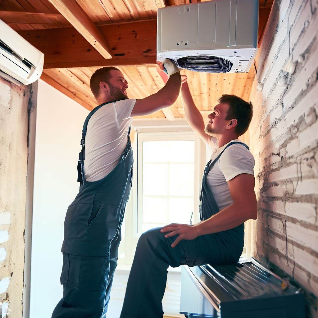 Instalacion aire acondicionado inverter frio calor en Oliva 