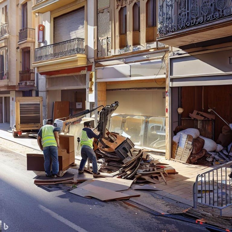 Vaciado de locales comerciales en Carabana