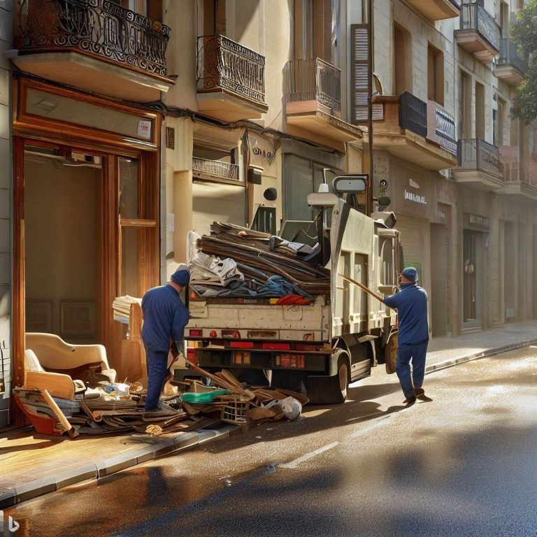 Vaciado de locales comerciales en Titulcia