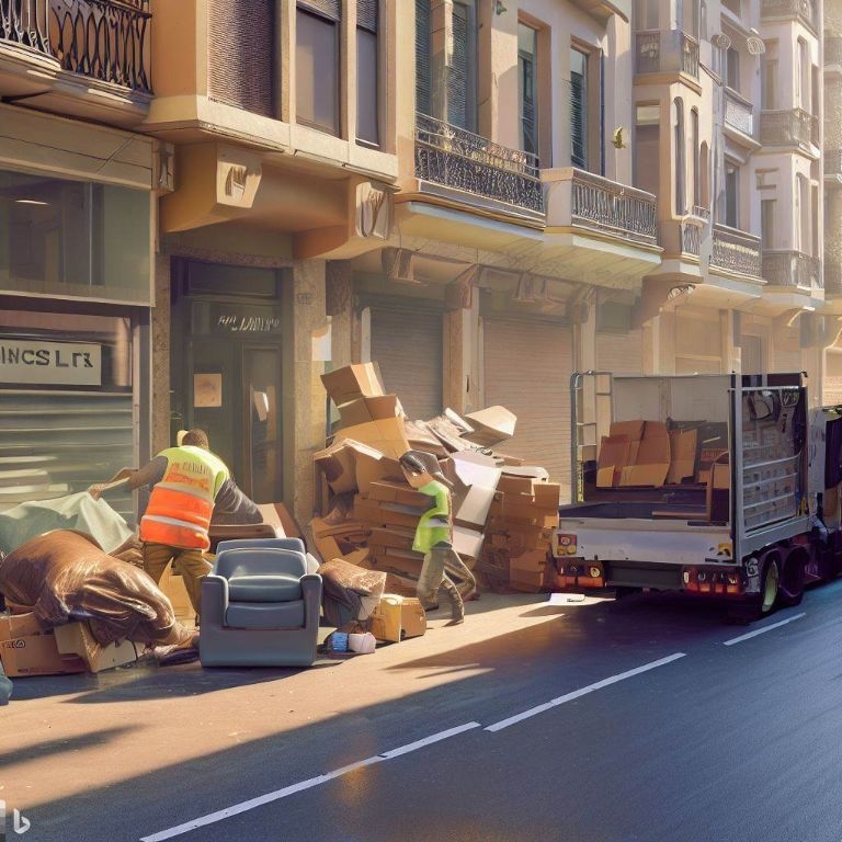 Vaciado de locales comerciales en Santorcaz