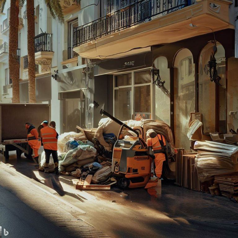 Uso de maquinaria y herramientas adecuadas: optimizando los tiempos de ejecución en el vaciado de locales comerciales