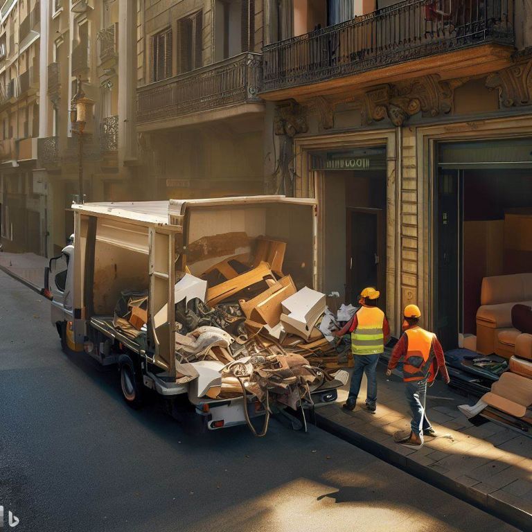 Desafíos de gestión de restos y reciclaje en el vaciado de locales en Navacerrada